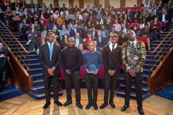 Students pick up Prize for Youth Centre Business Plan